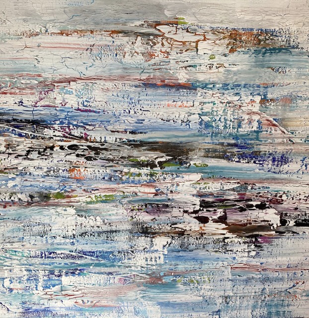 Werk 1 - Mixed-Media  /  100/120 cm  / verkauft 